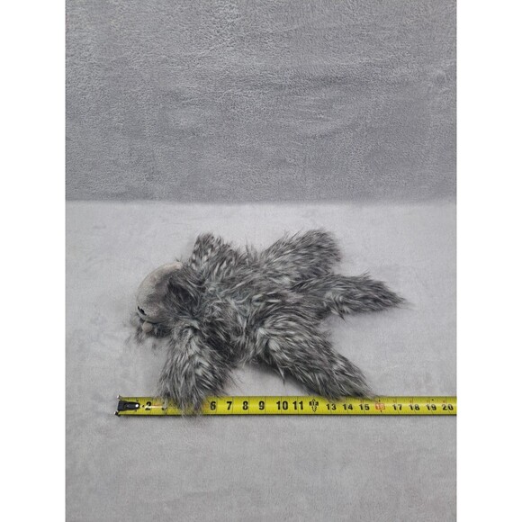 Jellycat Plush Arnie Anteater Retired Stuffed Animal Toy Shaggy Grey Gray Fur - Picture 8 of 11